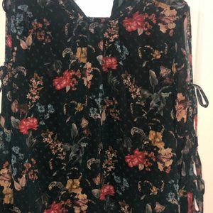 3/$25 Kensie Floral Blouse